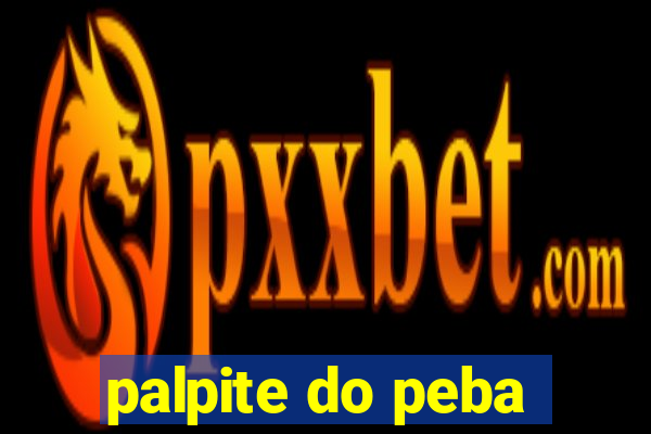 palpite do peba